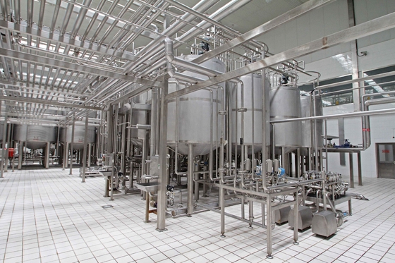 5000 Lpd Süt Süt İşleme Tesisleri Pastörizasyon