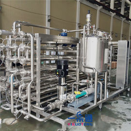 Süt UHT Sterilizasyon Makinesi / Tam Otomatik Plaka Sterilizatör Makinesi
