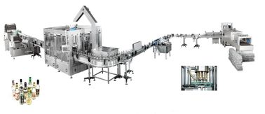 Muz Şarap Dolum Makinası Sistemi İçin Yüksek Hızlı Tutkal Etiketleme Makinesi
