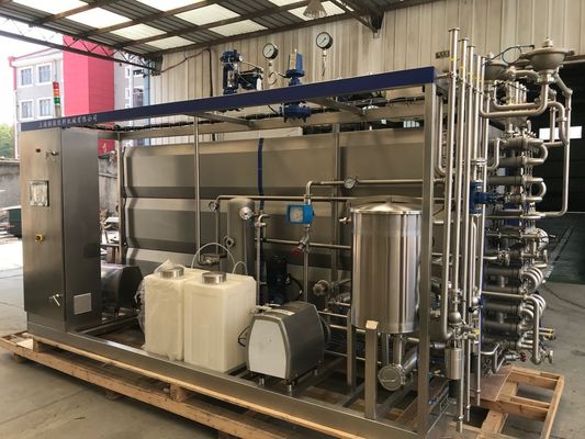 UHT Süt Sütü Pastörizasyon Makinesi Sürekli Çalışıyor