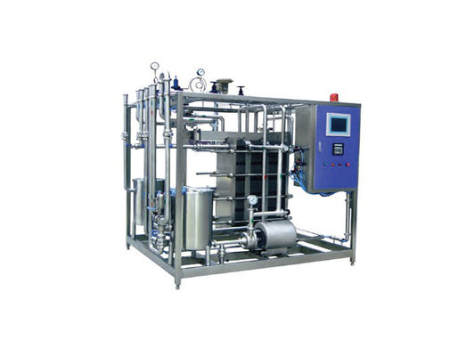 Süt Pastörizasyon Sterilizasyonu için Pastörizasyon Süt Makinesi 1000-15000LPH Kapasite