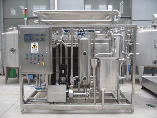 0,5 - 50 T/H Süt ve Meyve Suyu Pastörizasyon Makinesi