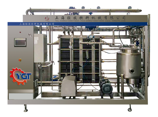 500-20000l/H Pastörize Süt İşleme Tesisi Makinaları SUS304/316 Süt Fabrikası Kalıcı Malzeme