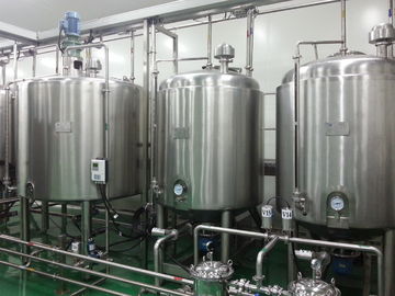 Süt CIP Yıkama Sistemi Otomatik Bira Ve Bira Cip Temizleme Sistemi