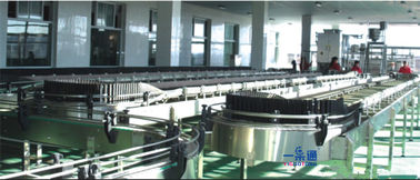 Taze Meyve Suyu / İçecek Üretim Tesisi İçin Boyun Devirme Şişe Sterilizatör Makinası