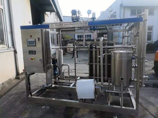 Yüksek Maliyet Performansı Özel Aromalı Süt Üretim Tesisi Tam Muz/Vanilya Süt İşleme Hatı PLC ile Süt Makinesi