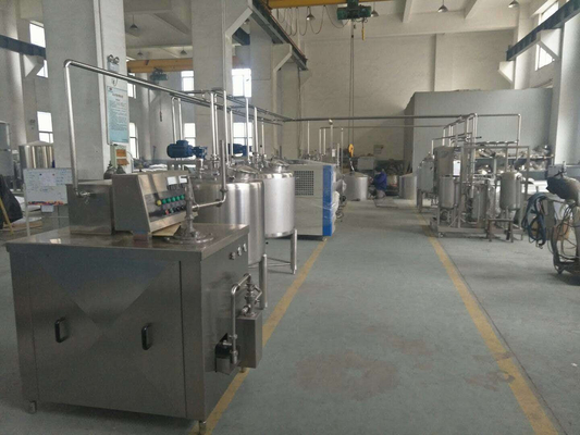 500-30000L / H Özel Dondurma Üretim Tesisi Tam Yumuşak / Sert Dondurma İşleme Hatı PLC ile Dondurma Makinesi