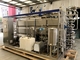 Süt Şeftali Suyu İçecek için Yüksek Sıcaklık uht pastörizatör makinesi