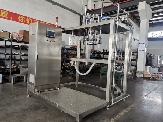 Kişisel Sus304 1-220l Bid ((Bag In Drum) Tomat İşleme Lini için Ketçap / Sos / Marmelat için Asptik Doldurma Makinesi