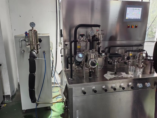 VTIS Aseptik Sterilizer / Flaş UHT Tedavi Kokoslu Krem için Sterilizasyon / Laboratuvar Uht Süt İşleme Makinesi