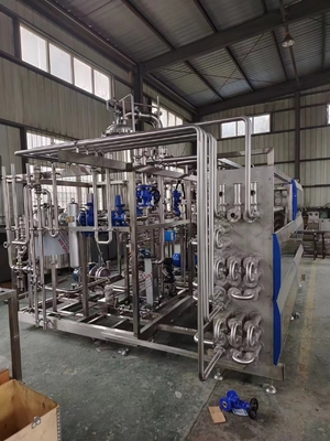 Doğrudan Buhar Sterilizasyonu Yeni Teknoloji DSI Sterilizer / UHT Sterilizasyon Makinesi