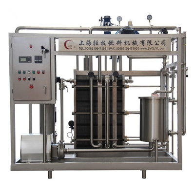 Süt için 8T / H SUS304 135-150 Derece UHT Pastörizatör Makineleri