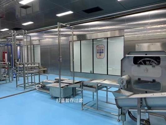 Otomatik Yumurta Pastörizörü Homogenizer ve Sıvı Yumurta Soğutma / Yumurta İşleme Aletleri ile Isıtma