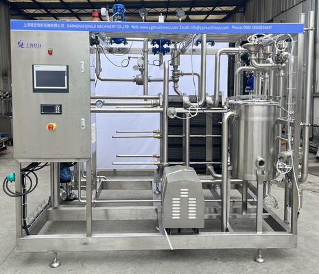 Otomatik PLC ile Yumurta Sıvısı İşleme Tesisi için Pasterizer Sterilizasyon Makinesi
