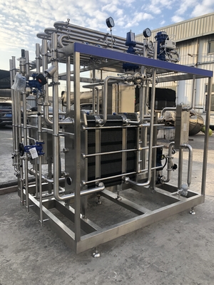 Otomatik PLC ile Yumurta Sıvısı İşleme Tesisi için Pasterizer Sterilizasyon Makinesi