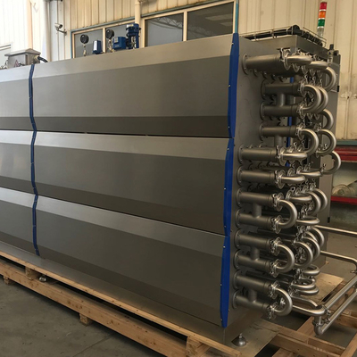 Mükemmel ve kullanımı kolay Meyve suyu/bira işleme hattı için UHT sterilizatör Özel 500-20000L/H Tubular Sterilizasyon Ekipmanı SUS304/316
