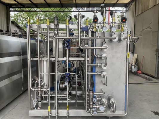 Otomatik Ultra Yüksek Sıcaklıklı Sterilizer JB ICS Çeşitli Sıvı Gıda ve İçecek Türlerini Sterilize Etmek İçin İdeal Çözüm