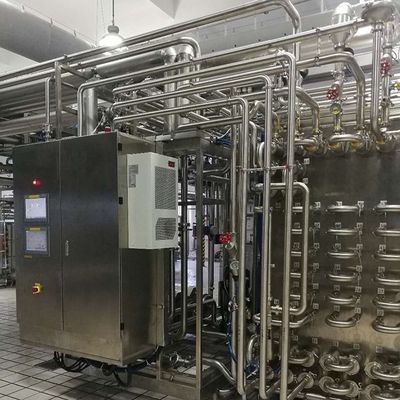 Özel yüksek verimli sterilizasyon çili sosu çili işleme hattı için Uht sterilizasyon plc ile tam otomatik