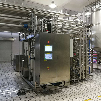 Süt ve İçecekler Endüstrisi için Tam Otomatik UHT Sterilizasyon Makinesi PLC ile Yeni UHT Sterilizer SUS304/316