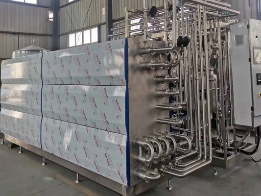 Süt ve İçecekler Endüstrisi için Tam Otomatik UHT Sterilizasyon Makinesi PLC ile Yeni UHT Sterilizer SUS304/316