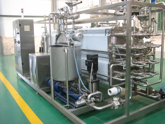 Meyve ve sebze işleme hattı için özel 500-20000L/H UHT Sterilizer