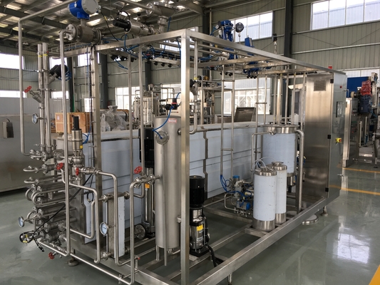 Tam Otomatik Özel 500-2000l / H Uht Süt / Meyve suyu / Sos İşleme hattı için Sterilizer Sus304/316