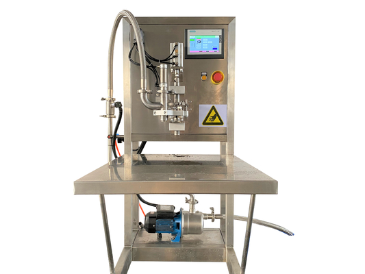 Sıcak Satış Yarım Otomatik Asetik Olmayan BIB Doldurucu 2L / 5L / 15L Çanta İçin Kutusu Meyve Juice / Süt / Yağ Doldurma Makinesi PLC ile