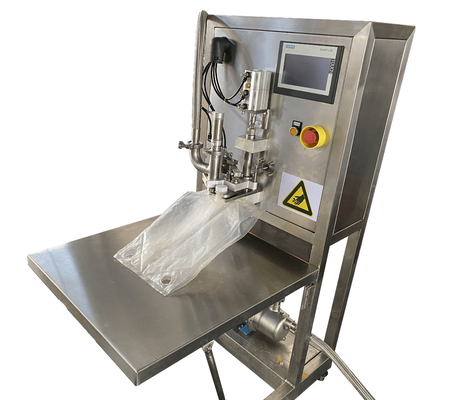 Sıcak Satış Yarım Otomatik Asetik Olmayan BIB Doldurucu 2L / 5L / 15L Çanta İçin Kutusu Meyve Juice / Süt / Yağ Doldurma Makinesi PLC ile