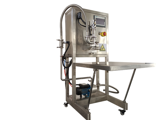 Sıcak Satış Yarım Otomatik Asetik Olmayan BIB Doldurucu 2L / 5L / 15L Çanta İçin Kutusu Meyve Juice / Süt / Yağ Doldurma Makinesi PLC ile