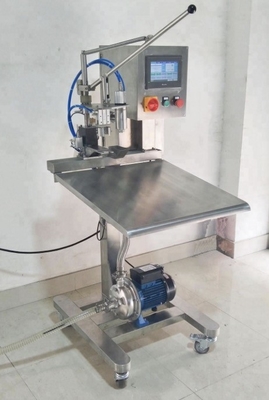 Yüksek Kaliteli Yarım Otomatik Aseptik Olmayan BIB Doldurma Makinesi SUS 304/316 ile 1-25L Çanta İçin Kutusu Meyve suyu/Süt/Şarap Doldurucu