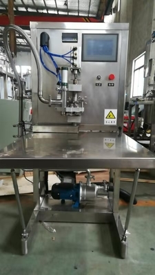 Yüksek Kaliteli Yarım Otomatik Aseptik Olmayan BIB Doldurma Makinesi SUS 304/316 ile 1-25L Çanta İçin Kutusu Meyve suyu/Süt/Şarap Doldurucu