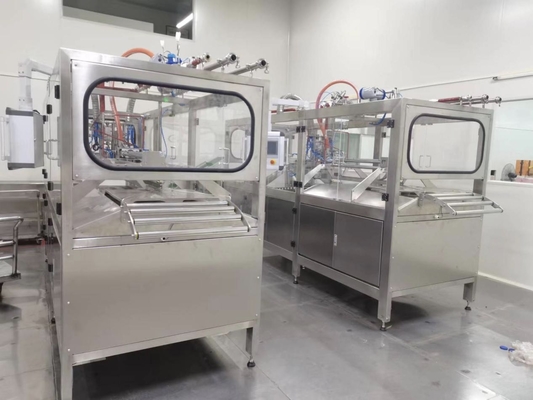 Yüksek maliyetli performanslı tam otomatik aseptik BIB dolgu makinesi 1-25L kutu içindeki sürekli poşet hindistancevizi sütü dolgu makinesi için