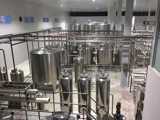 Enerji tasarrufu sağlayan UHT Süt İşleme hattı Yüksek Kaliteli ve Güvenilir Özel UHT Süt Çözümü 500-20000L/H SUS304/316
