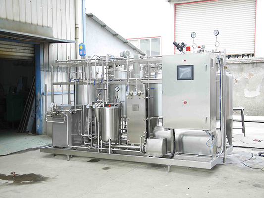 Enerji tasarrufu sağlayan UHT Süt İşleme hattı Yüksek Kaliteli ve Güvenilir Özel UHT Süt Çözümü 500-20000L/H SUS304/316