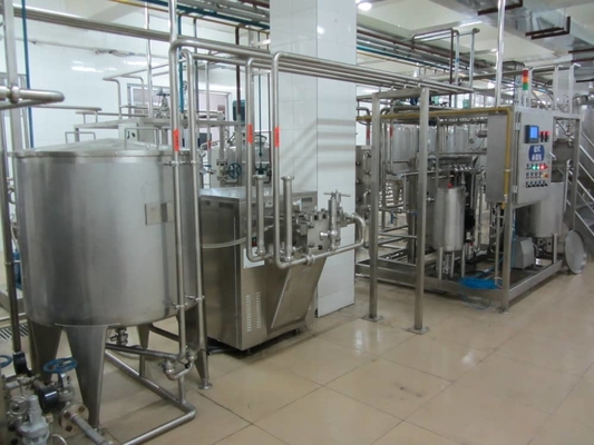 Optimize Pasterizasyonlu Süt Üretim Hattı Anahtarlı Proje Çözümüyle Özel Pasterizasyonlu Süt Makinesi 0.5-2T/H