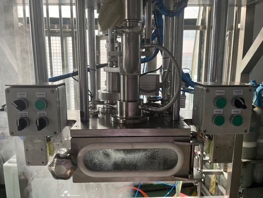 Özel SUS304/316 20-1000L BID Torba Aseptik Doldurma Makinesinde PLC'li Meyve/Jem/Pulp Ton Kutusu Doldurucusu