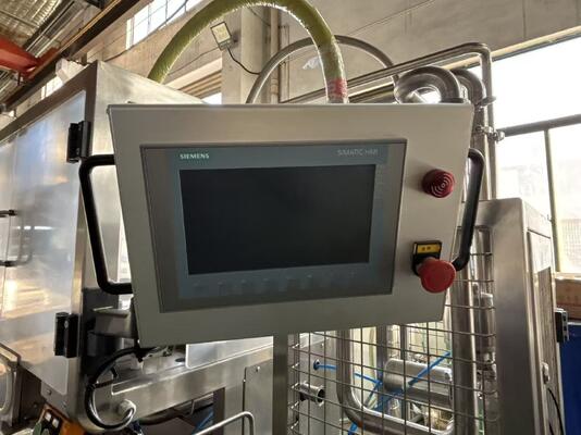 Kesinlik ±0.5 Yüzde Çuval-Kutu Doldurma Makinesi Hava Basıncı 0.6-0.8MPa'da Çalışan Kesin Sıvı dağıtım için idealdir