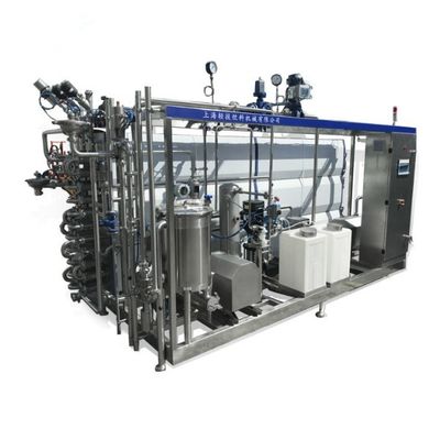 PLC Program Kontrol Borulu UHT Süt Sterilizatör Makinesi