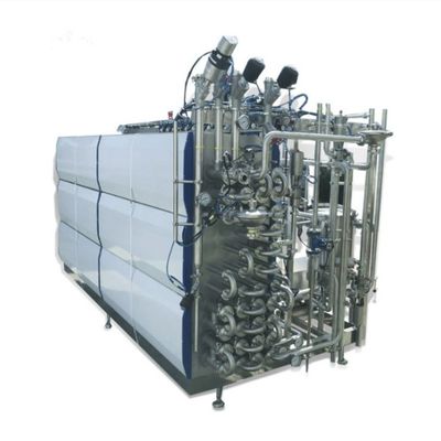 PLC Program Kontrol Borulu UHT Süt Sterilizatör Makinesi
