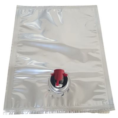 Kutu Ambalaj Torbasında Aseptik Çanta Alüminyum Folyo Lamine 3-25L Suyu Süt Püresi Sos ve İçecek için Isı Yalıtımı Neme Dayanıklı