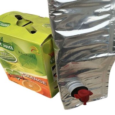 Vitop Ağızlı Aseptik 1-20 Litre Torba Naylon PE Sıcak Sıvı Gıda Ambalajı İçin Meyve Suyu Yağ Sosu Meyve Ezmesi Torba Kutuda